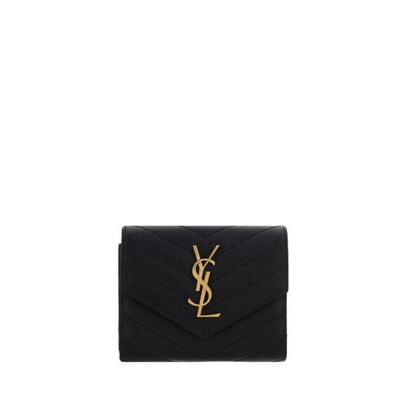 Saint Laurent Women Cassandre Matelassé Wallet